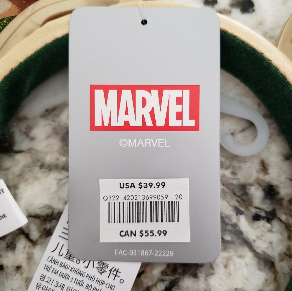 Disney Parks Black Panther Wakanda Forever Namor Mickey Ears Headband NWT - Picture 12 of 15